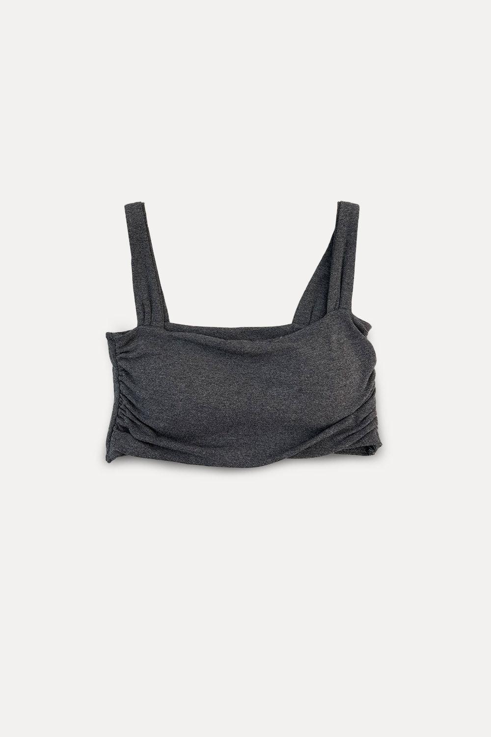 Hannah Ruched Crop Top - Yan's Singapore