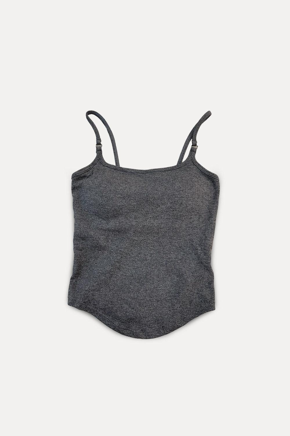 Camila Padded Adjustable Strap Top - Yan's Singapore