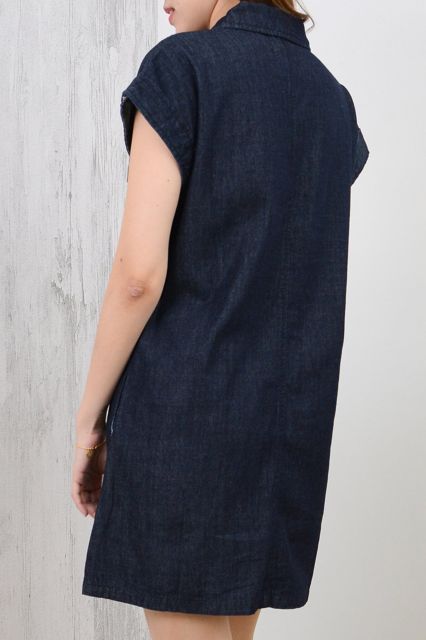 Lydia Denim Shift Dress